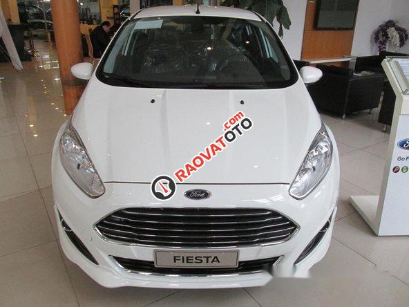 Bán Ford Fiesta 1.0 Ecoboost năm 2017, màu trắng-0