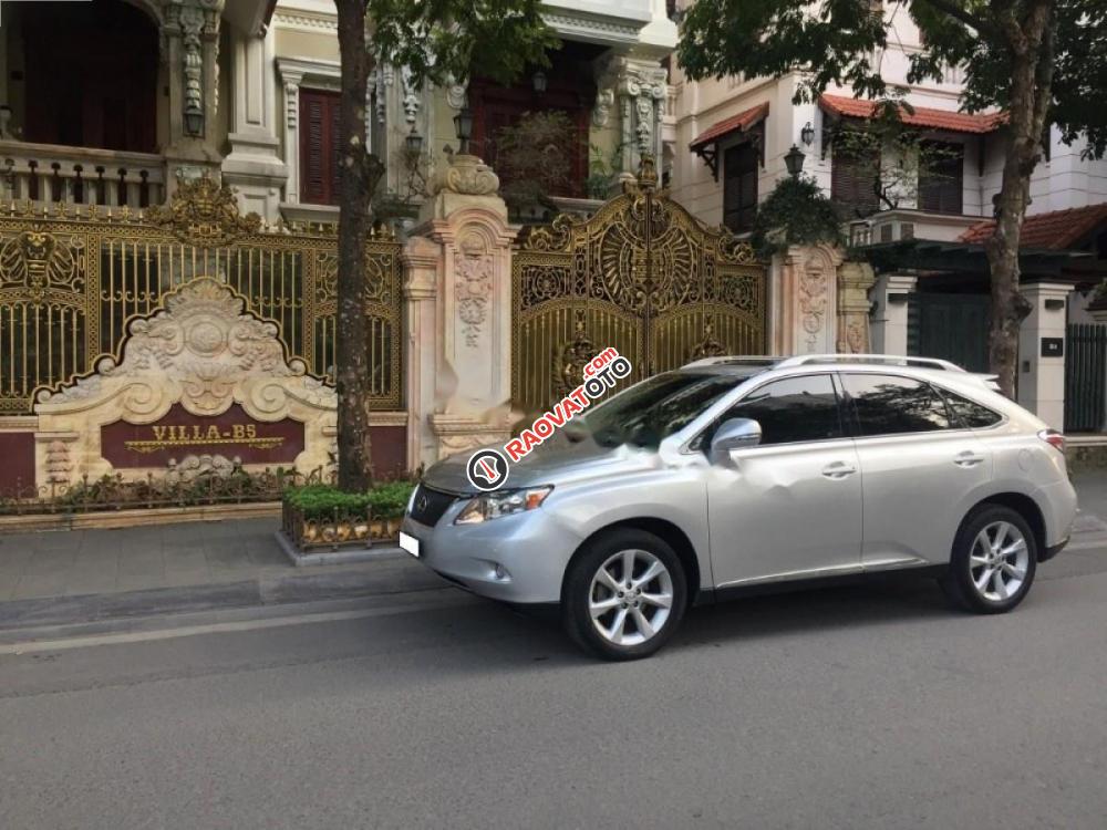 Cần bán gấp Lexus RX 350 đời 2009, màu bạc, xe nhập-1