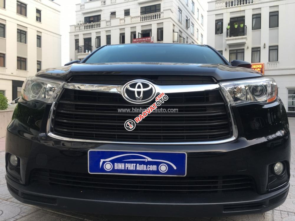 Bán ô tô Toyota Highlander LE đời 2014, màu đen, xe nhập-8