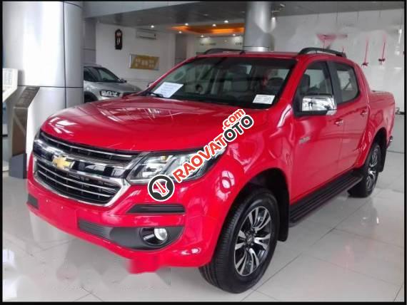 Bán Chevrolet Colorado 2.8L AT đời 2017, màu đỏ-1