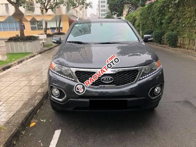 Bán Kia Sorento 2.4AT đời 2014, màu xám-1