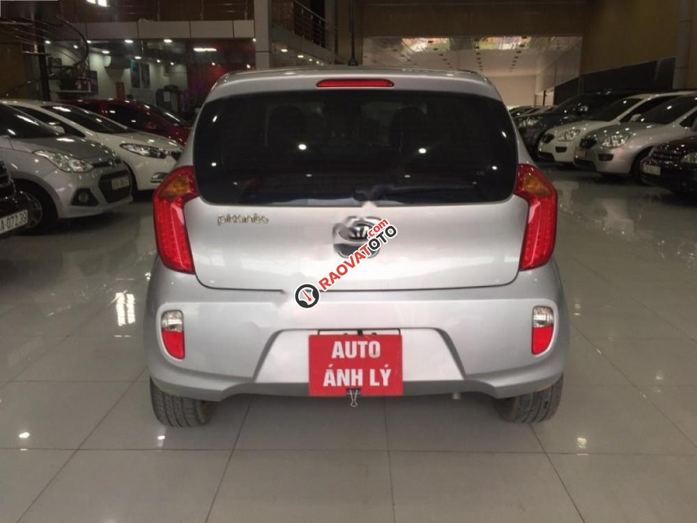 Bán Kia Picanto đời 2013, màu bạc số tự động, 315tr-4