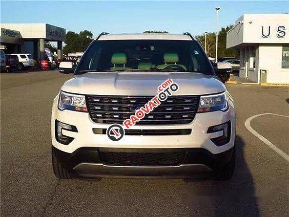 Bán Ford Explorer Limited năm 2017, màu trắng-0