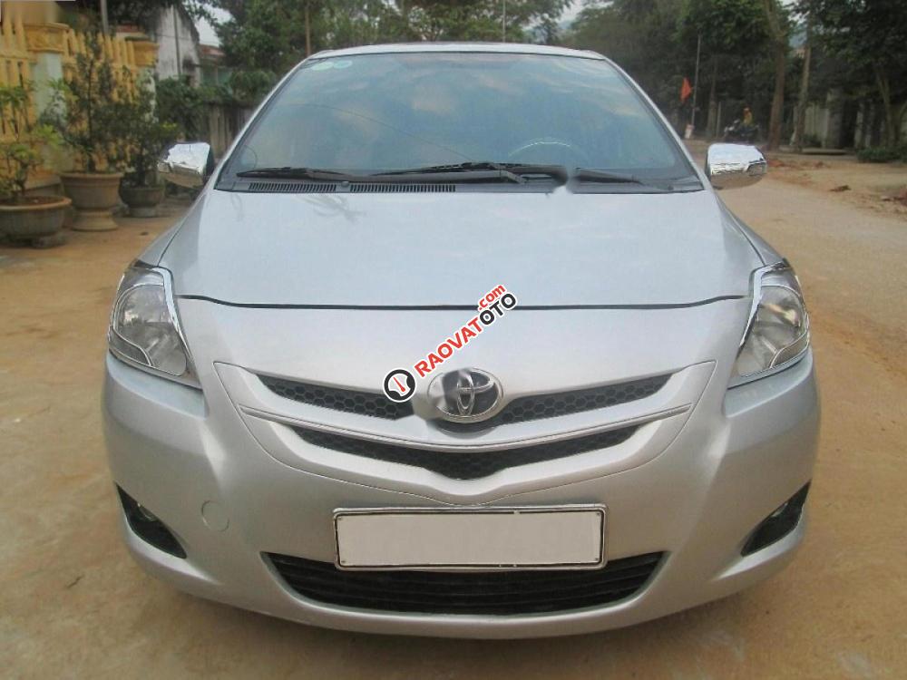 Cần bán gấp Toyota Vios E đời 2009, màu bạc, giá tốt-9