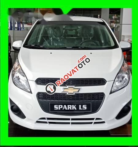 Cần bán Chevrolet Spark năm 2017, màu trắng-1