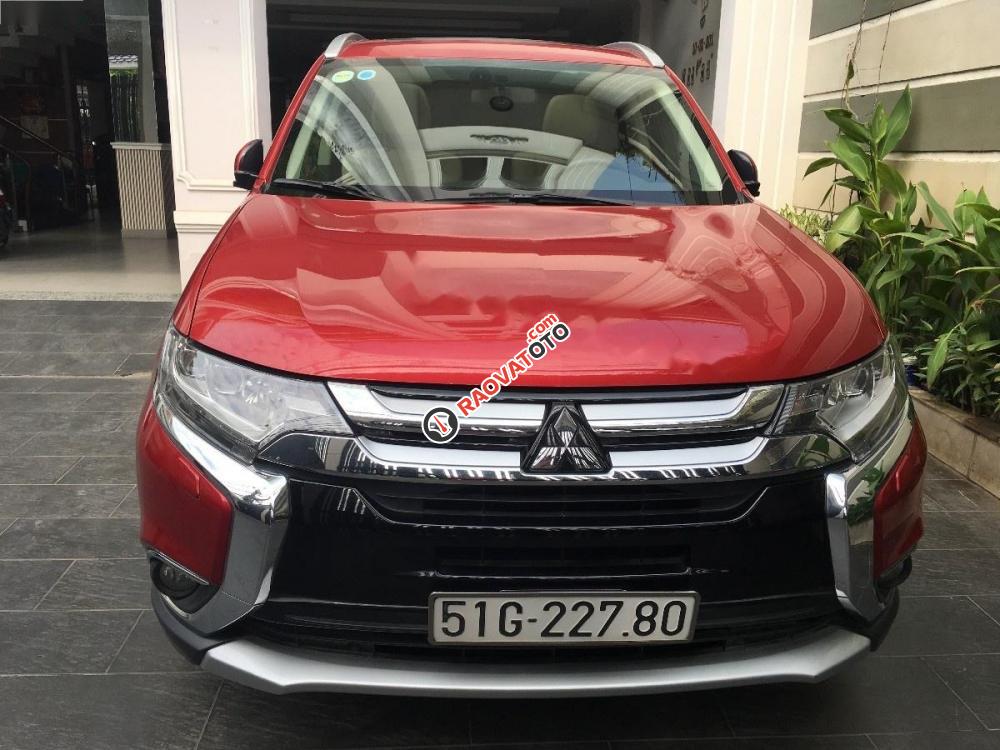 Bán Mitsubishi Outlander 2.4 CVT đời 2016, màu đỏ, nhập khẩu nguyên chiếc, đẹp như mới, giá 980tr-3