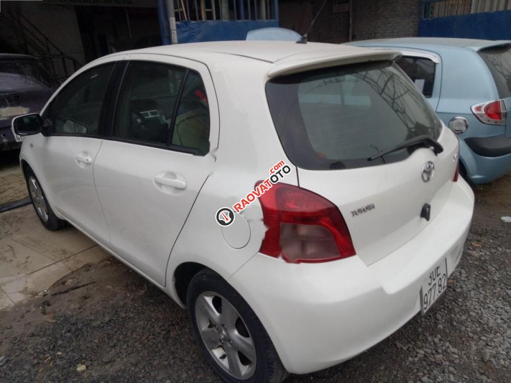 Bán Toyota Yaris 1.3AT đời 2008, màu trắng, nhập khẩu Nhật Bản chính chủ-4