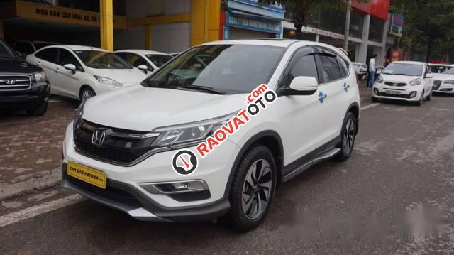 Bán xe Honda CR V 2.4AT đời 2017, màu trắng như mới-2