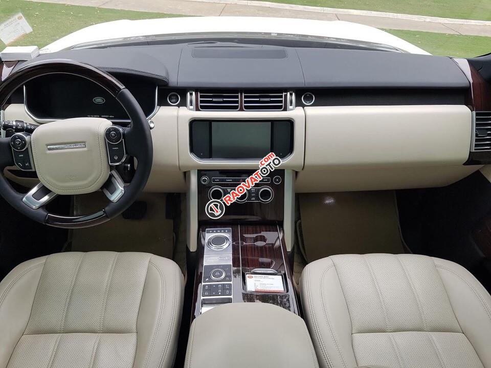 Giá xe Range Rover HSE 2018 màu trắng nội thất kem tốt nhất toàn quốc, full option, giao xe ngay-3