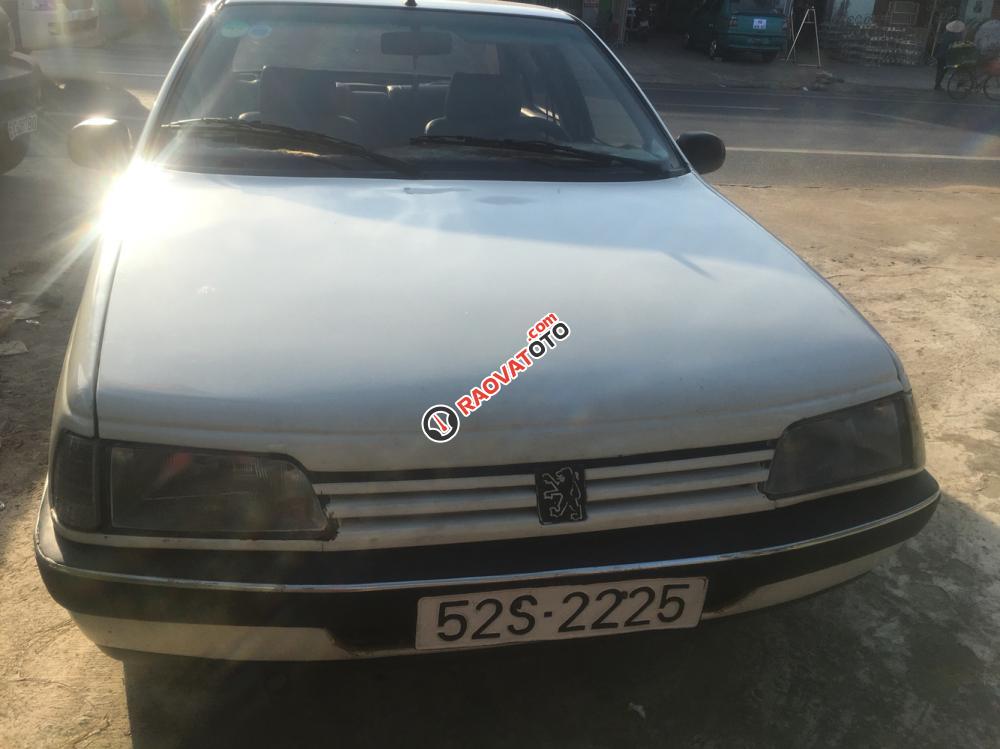 Bán Peugeot 405 GL đời 1993, màu trắng, xe nhập-1