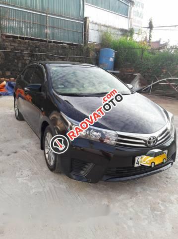 Bán Toyota Corolla altis đời 2014, màu đen xe gia đình  -1