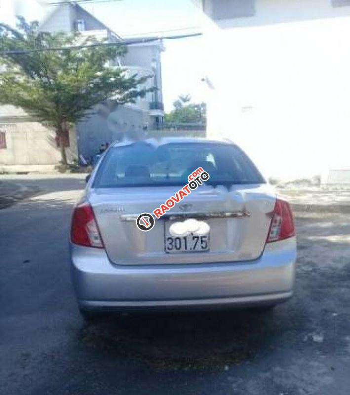 Bán xe Daewoo Lacetti sản xuất 2007, màu bạc-1