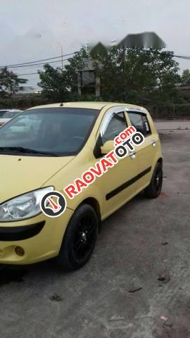 Cần bán Hyundai Getz sản xuất 2009, màu vàng, giá tốt-3