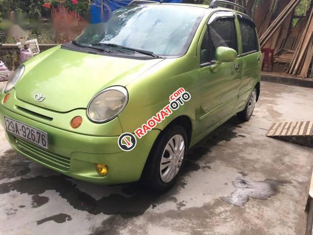 Cần bán gấp Daewoo Matiz đời 2007, màu xanh lục còn mới-5