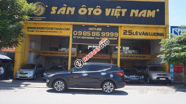 Cần bán Hyundai Santa Fe 4WD đời 2015, màu đen-16