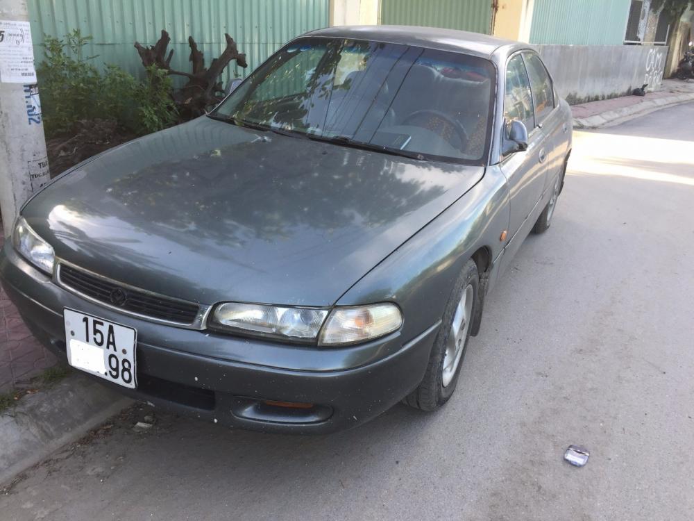 Bán ô tô Mazda 626 sản xuất 1996, màu xám, nhập khẩu  -2