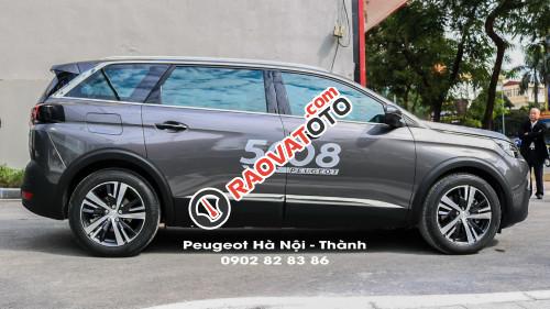 Cần bán Peugeot 5008 1.6 Turbo  AT đời 2017, màu xám, nhập khẩu nguyên chiếc-4