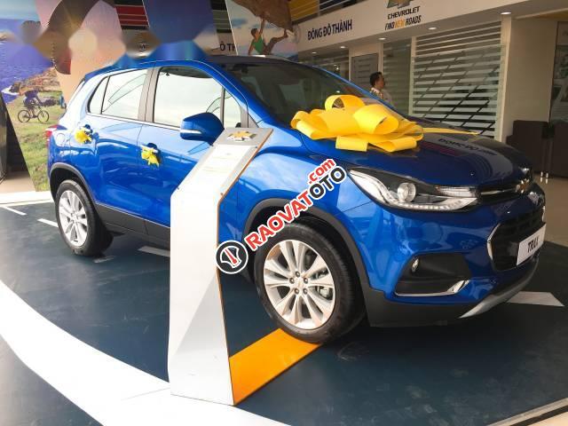 Bán xe Chevrolet Trax đời 2017, màu xanh lam, nhập khẩu, giá 769tr-5