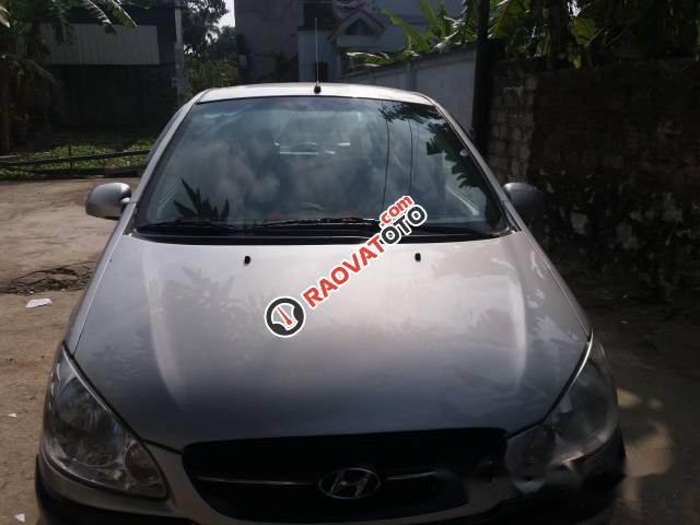 Cần bán lại xe Hyundai Getz đời 2010, màu bạc-1