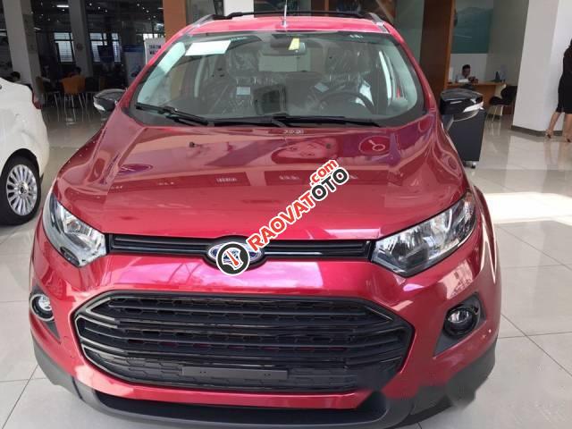 Bán ô tô Ford EcoSport 2017, màu đỏ, 560tr-0