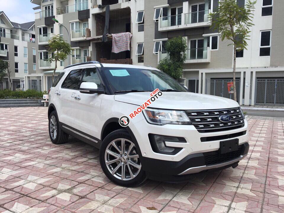 Bán xe Ford Explorer năm 2017, đủ màu giao ngay, tặng bậc điện lên xuống-0