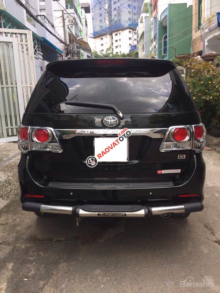 Bán Toyota Fortuner G đời 2014, màu đen-1