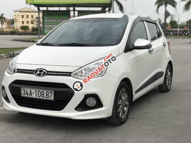 Chính chủ bán Hyundai Grand i10 đời 2015, màu trắng, xe nhập-2