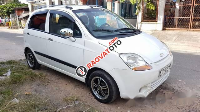 Bán Chevrolet Spark năm 2009, màu trắng xe gia đình-1