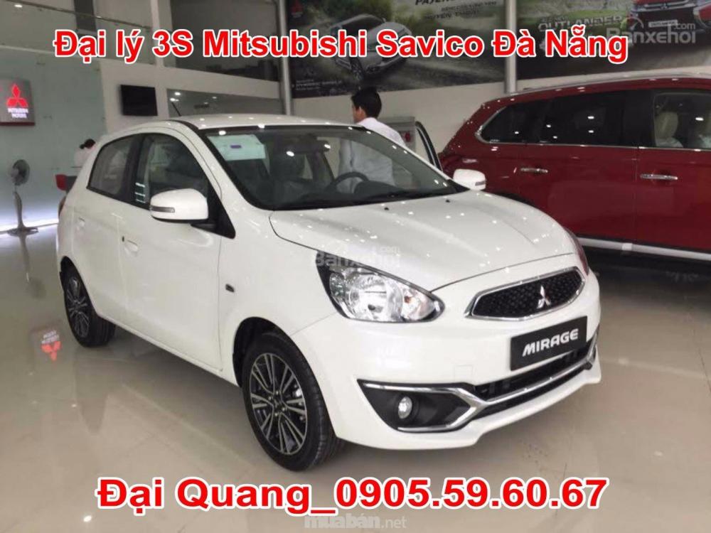 Bán xe Mitsubishi Mirage đời 2017, màu trắng, nhập khẩu  -0