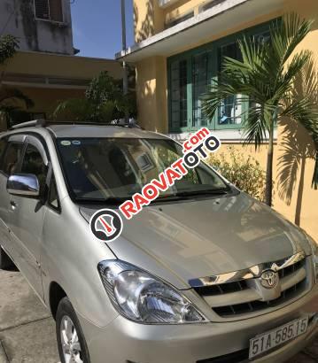 Bán Toyota Innova đời 2008, màu bạc, giá tốt-3