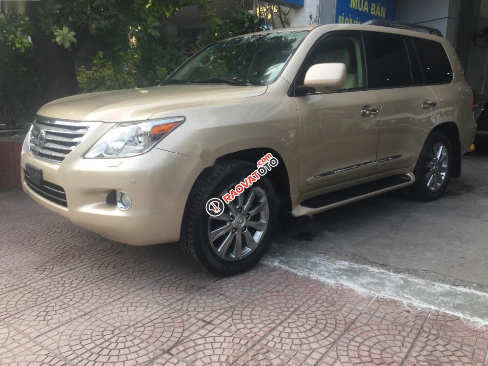 Bán Lexus LX 570 đời 2010, màu vàng, nhập khẩu nguyên chiếc-1