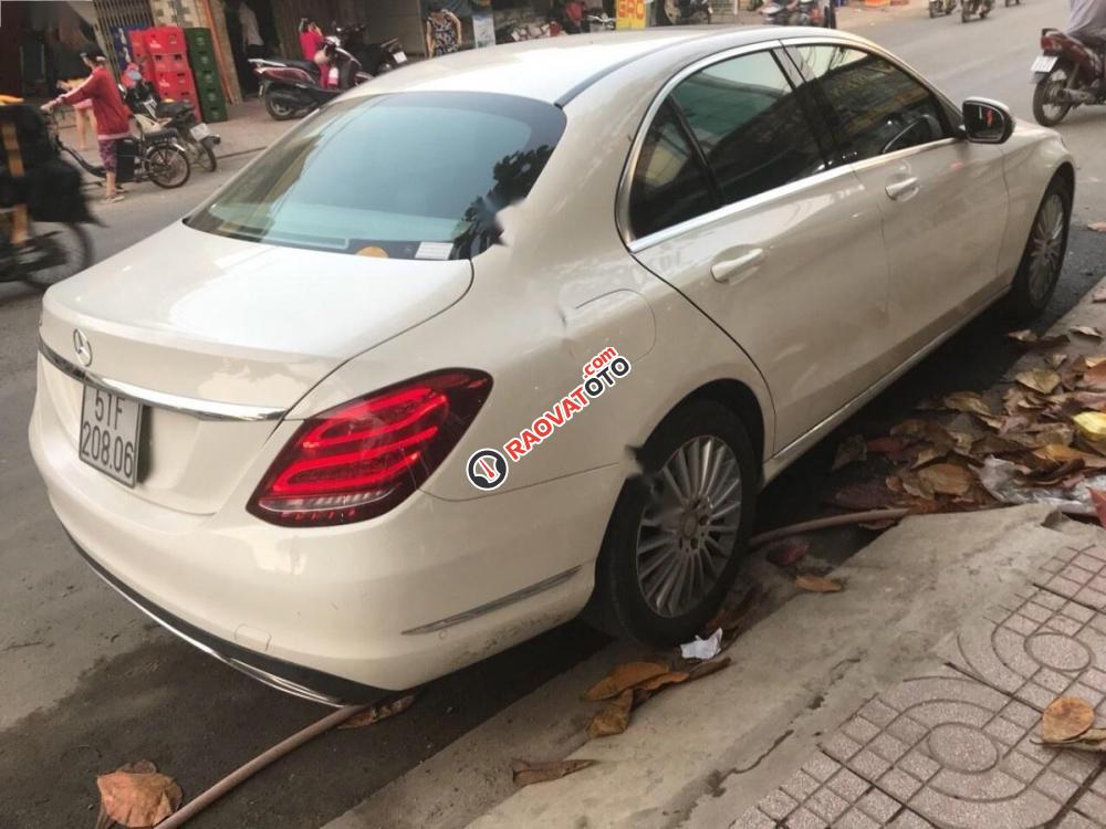 Bán Mercedes C250 Exclusive đời 2015, màu trắng-5