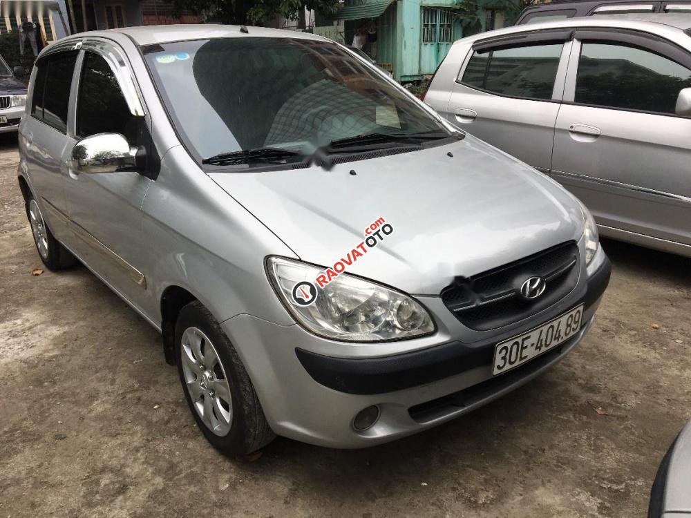 Bán xe Hyundai Getz 1.1 MT năm 2009, màu bạc, xe nhập-1