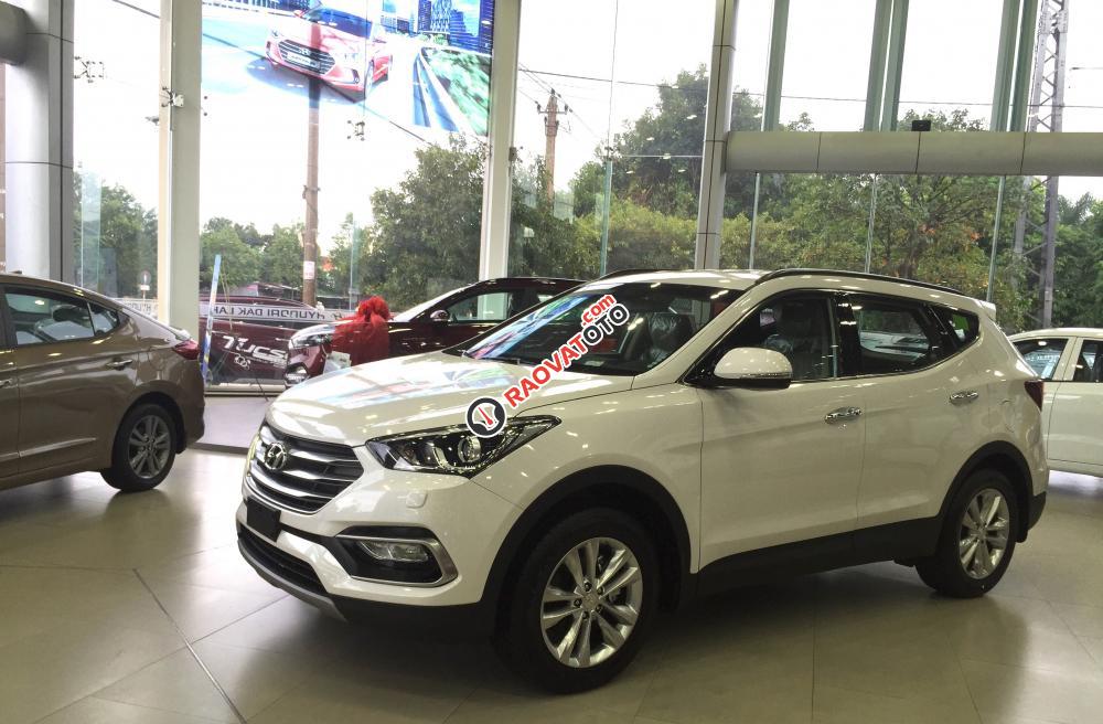 Cần bán gấp Hyundai Santa Fe 2.4AT, xăng đời 2018, màu trắng, KM: 202.000.000đ. Gọi: 0941.46.22.77 Mr. Vũ-2