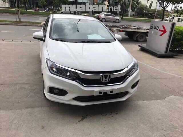 Bán ô tô Honda City đời 2017, màu trắng, nhập khẩu nguyên chiếc-0