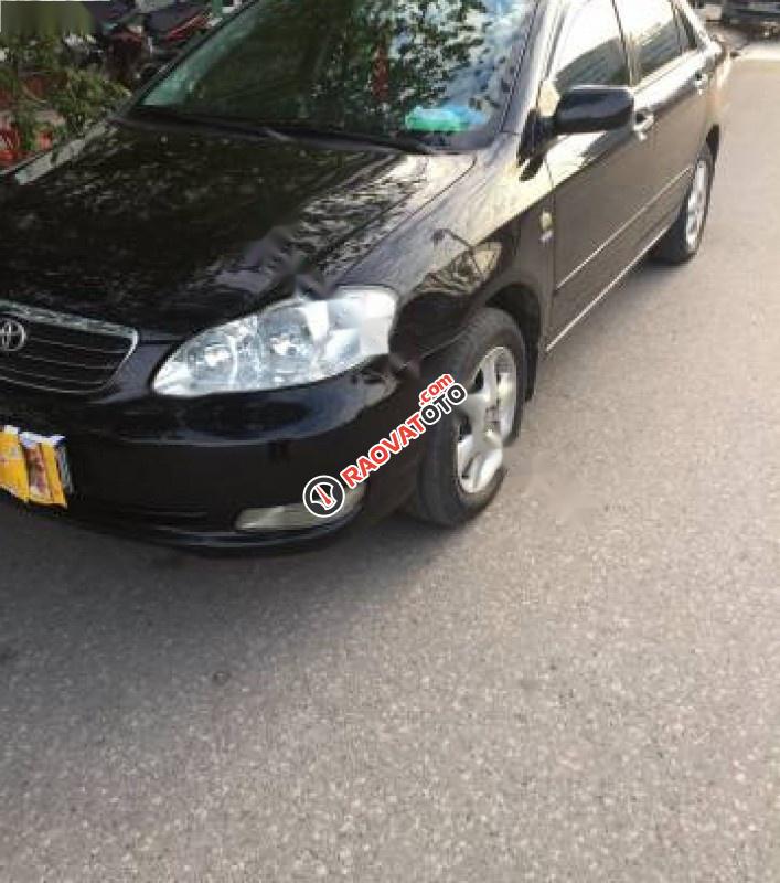 Bán Toyota Corolla altis đời 2005, màu đen-0