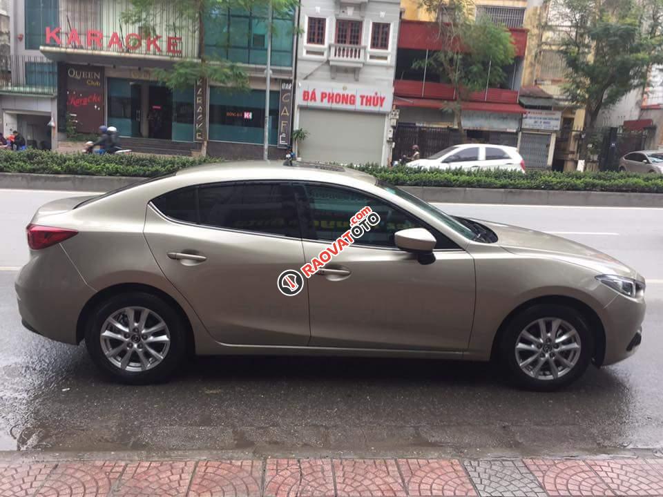 Cần bán xe Mazda 3 đời 2016, màu vàng như mới, giá cạnh tranh-1