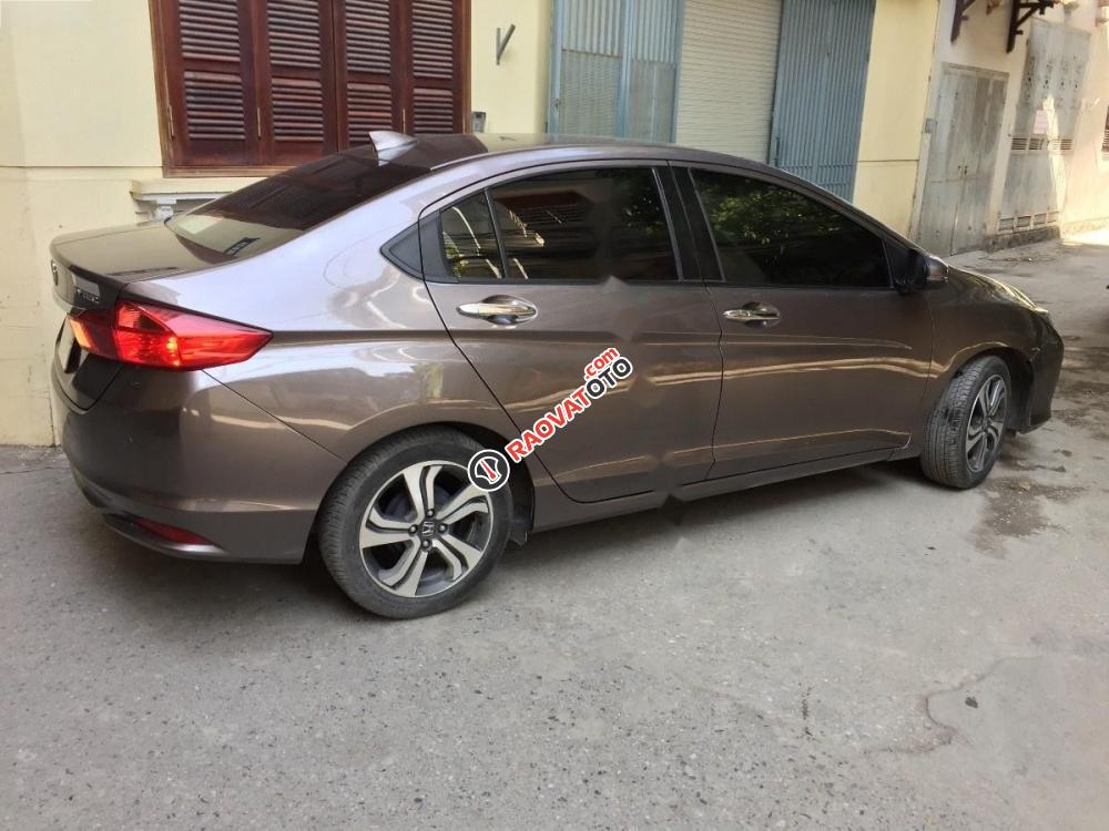 Cần bán lại xe Honda City đời 2016, màu nâu số tự động-1