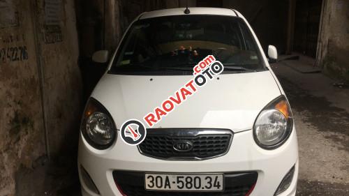 Bán Kia Morning 1.0 AT 2010, màu trắng-0