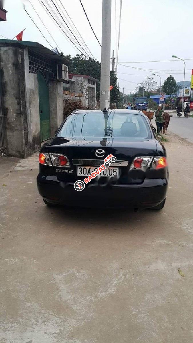 Bán Mazda 6 đời 2004, màu đen, giá 225tr-4