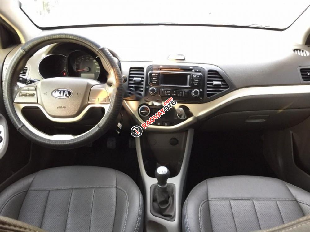 Bán xe Kia Morning 1.25 MT năm 2017, màu trắng chính chủ-4