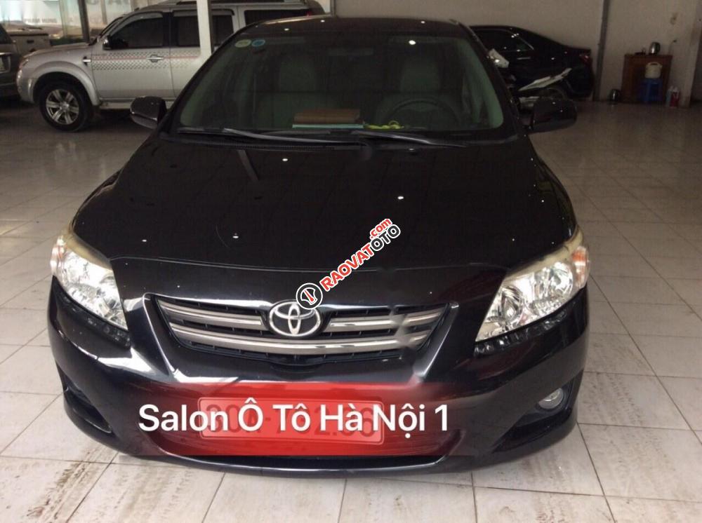 Bán Toyota Corolla Xli 1.6AT sản xuất 2009, màu đen, nhập khẩu như mới, 455tr-1