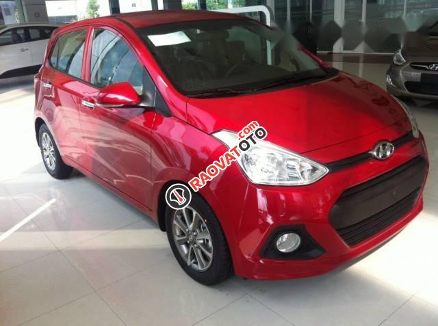 Cần bán Hyundai Grand i10 đời 2017, màu đỏ-4