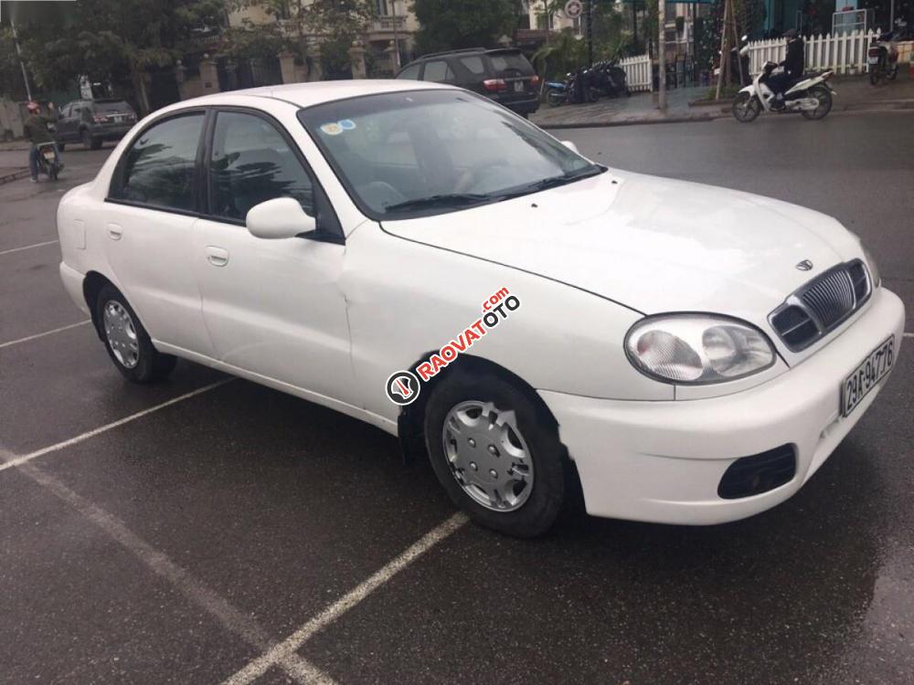 Bán Daewoo Lanos đời 2005, màu trắng chính chủ-1