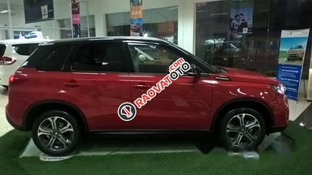 Bán xe Suzuki Vitara 2007, màu đỏ, xe nhập số tự động-2