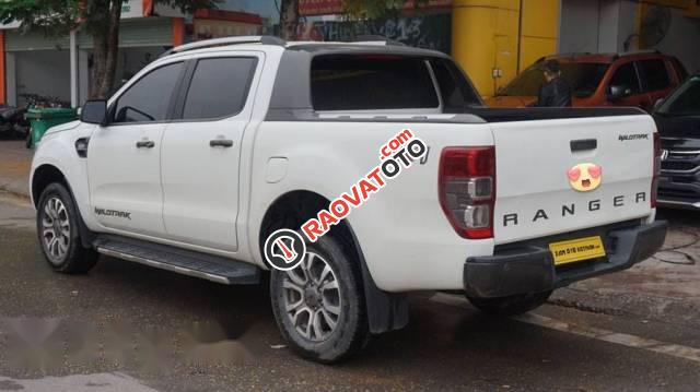 Bán xe Ford Ranger Wildtrark  3.2 AT đời 2016, màu trắng -1