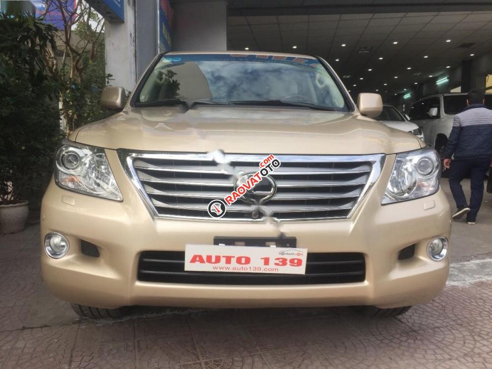 Bán Lexus LX 570 đời 2010, màu vàng, nhập khẩu nguyên chiếc-0