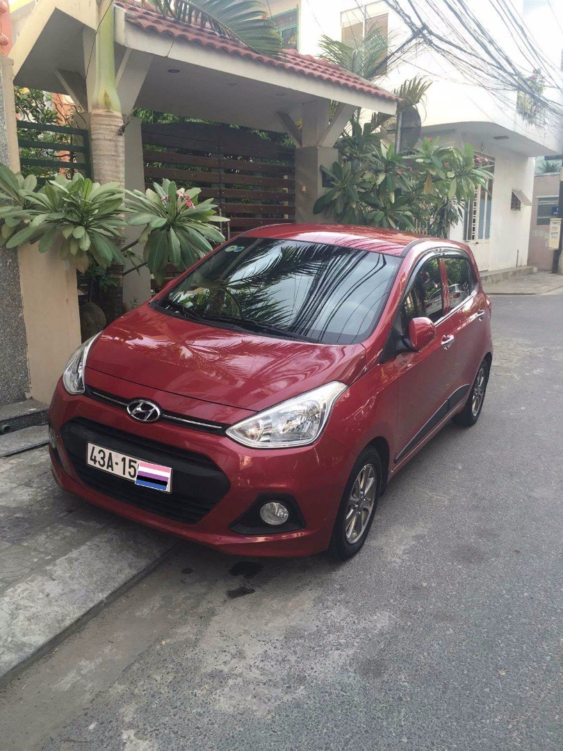 Cần bán lại xe Hyundai Grand i10 đời 2015, màu đỏ, nhập khẩu-6