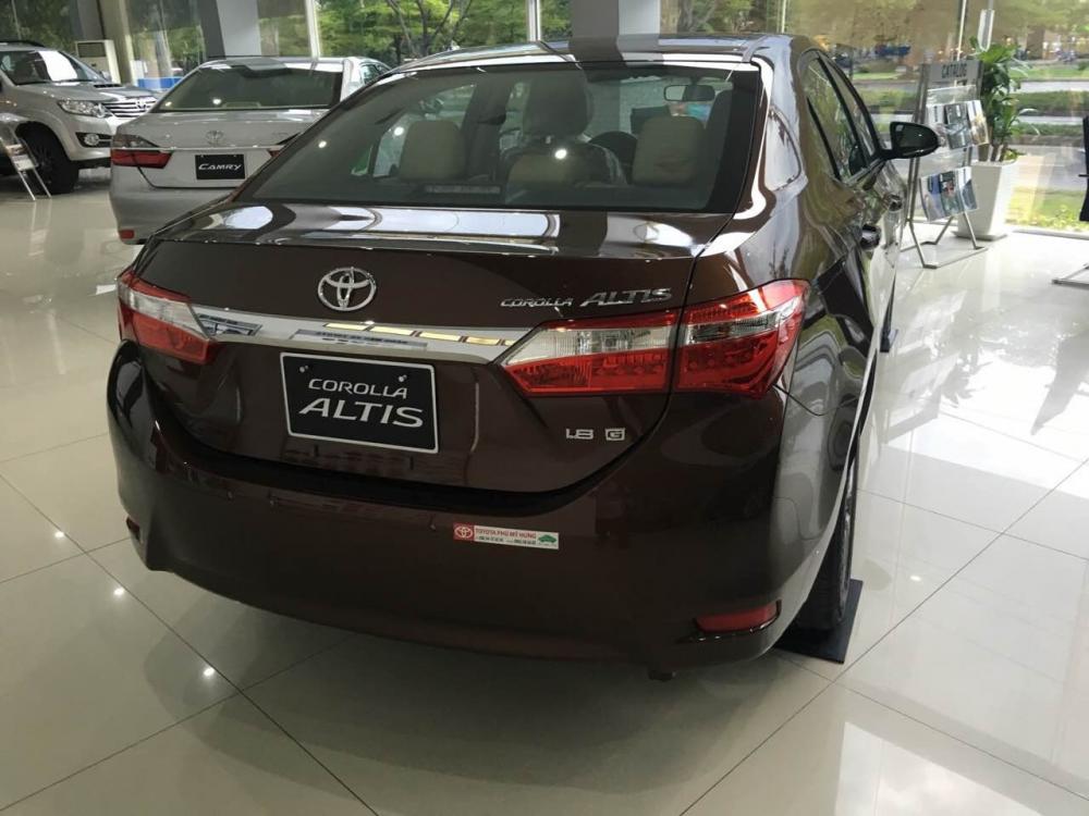 Bán Toyota Corolla altis đời 2017, màu đen, nhập khẩu-8