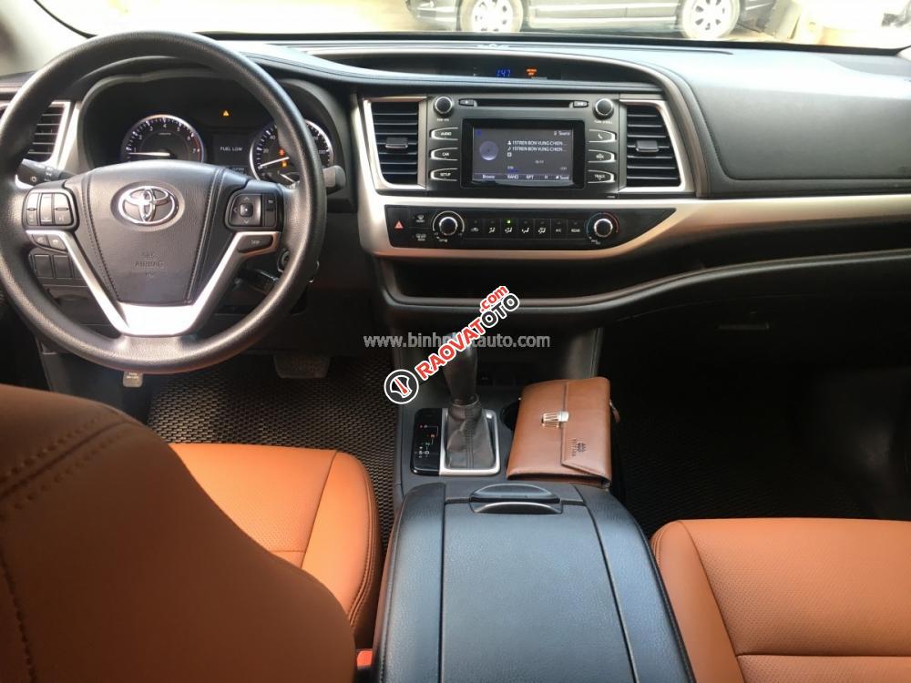 Bán ô tô Toyota Highlander LE đời 2014, màu đen, xe nhập-3